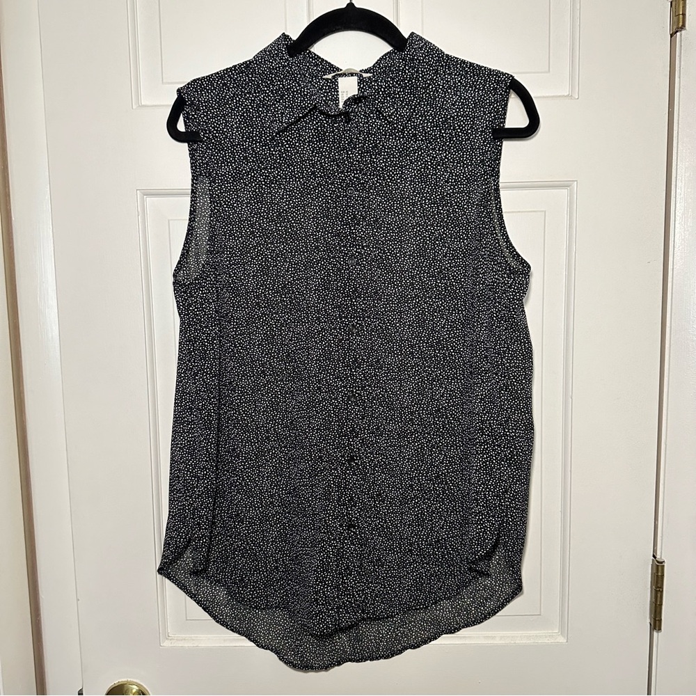 H&M | Polka Dot Tank Top Blouse/Shell